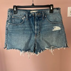 Madewell relaxed denim shorts